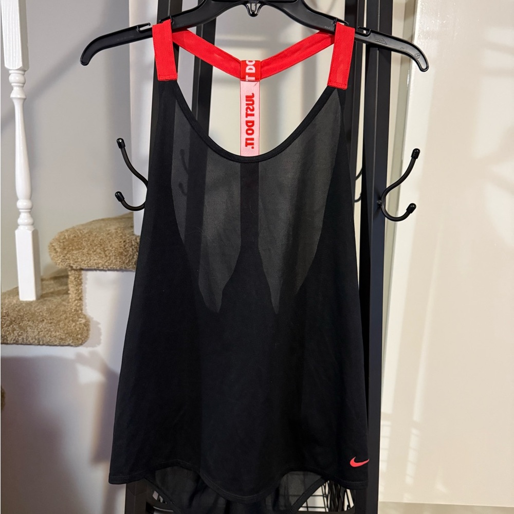 Nike Dri-FIT Black and Red Apparel